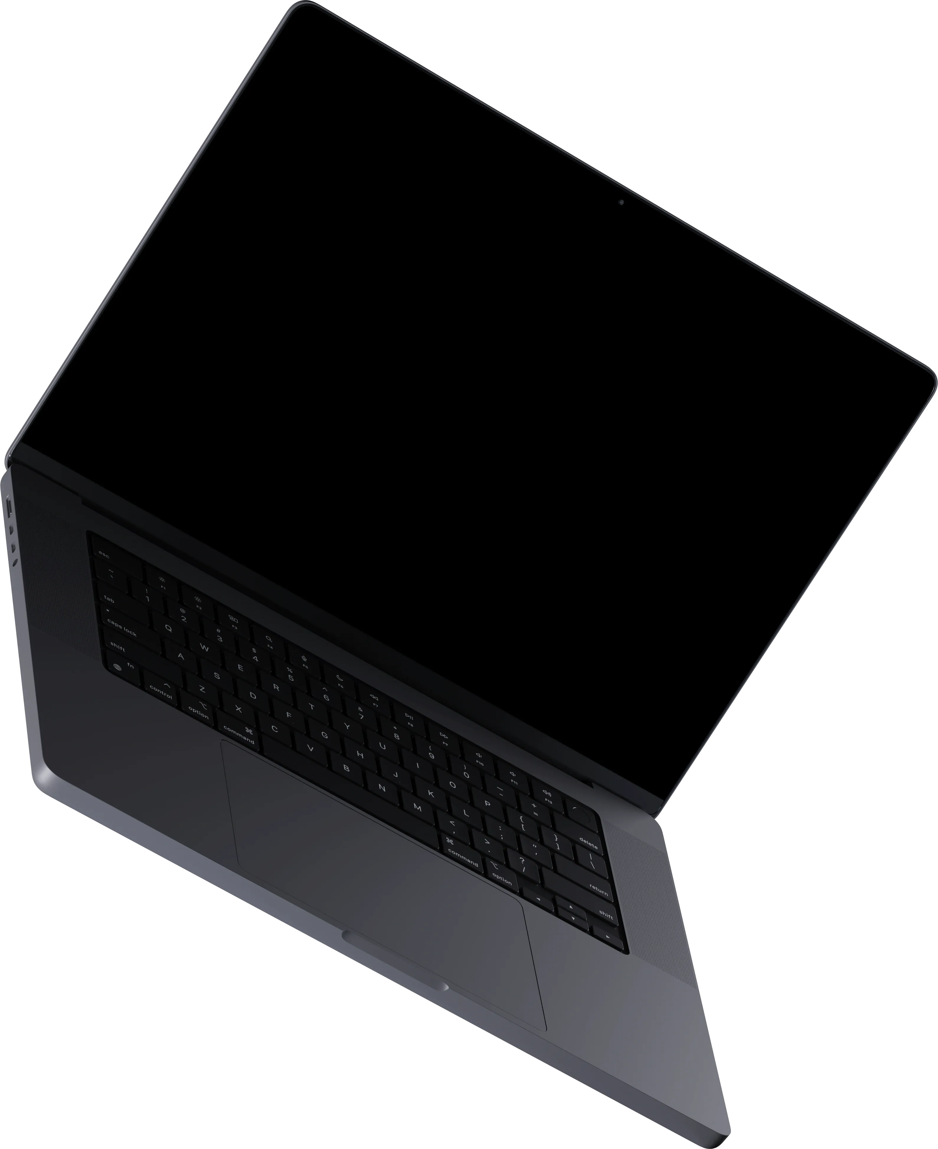 MarkeDroid dashboard shown on a laptop